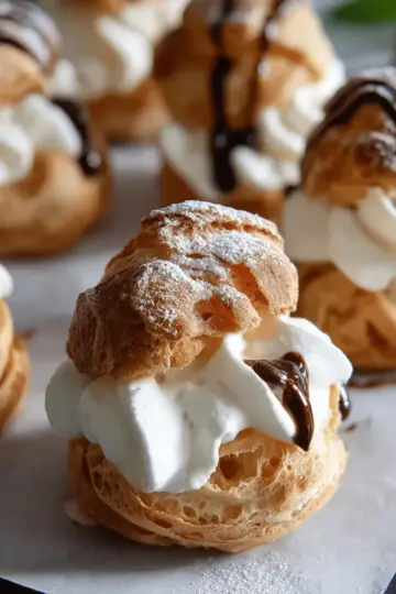 Homemade Cream Puffs