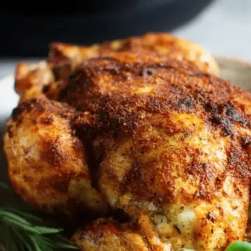 Crockpot Roasted Chicken