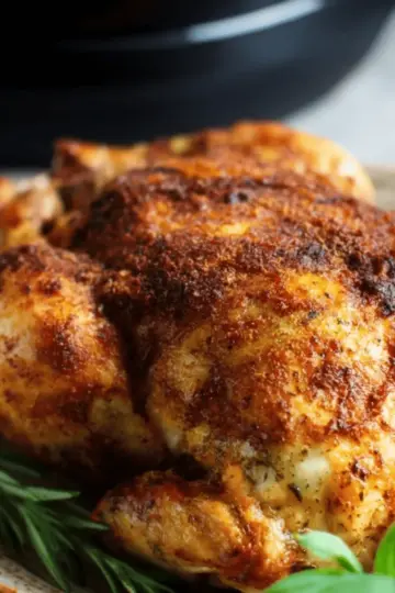 Crockpot Roasted Chicken