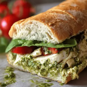 Chicken Pesto Sandwich