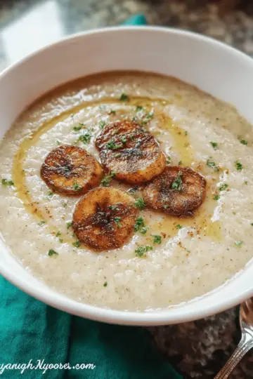 Jamaican Plantain Porridge Recipe