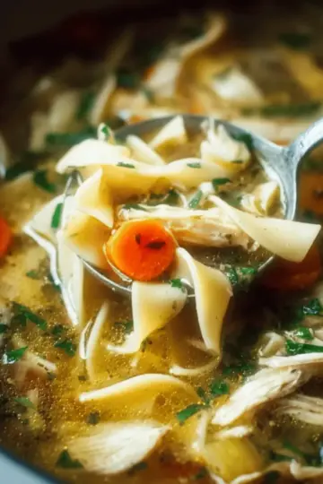 Literally the BEST Chicken Noodle Soup