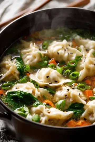 Easy Dumpling Soup