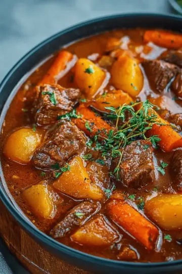 Easy Homemade Beef Stew