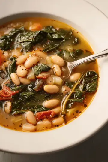 30-Minute Tuscan White Bean Soup