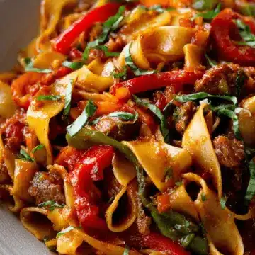 Italian Drunken Noodles