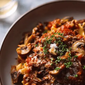 Mushroom Ragù
