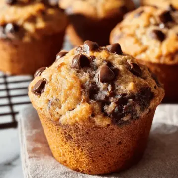 Brown Butter Chocolate Chip Muffins