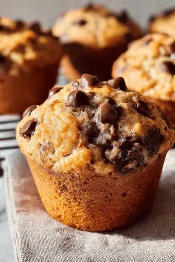 Brown Butter Chocolate Chip Muffins
