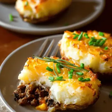 Shepherd’s Pie Baked Potatoes