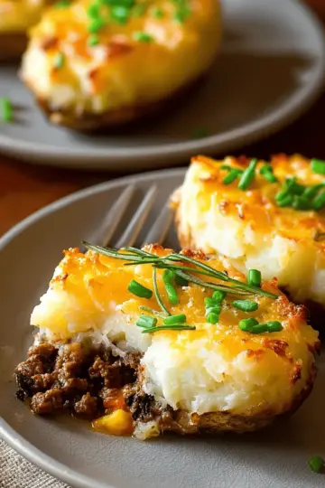 Shepherd’s Pie Baked Potatoes