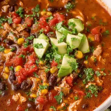 Easy Chicken Taco Soup