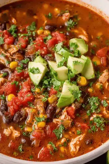 Easy Chicken Taco Soup