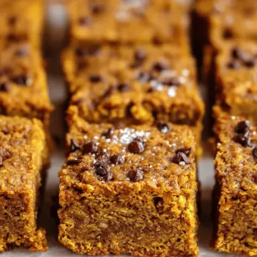 Healthy Pumpkin Bars Recipe