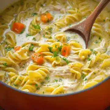 Creamy Chicken Noodle Soup Recipe