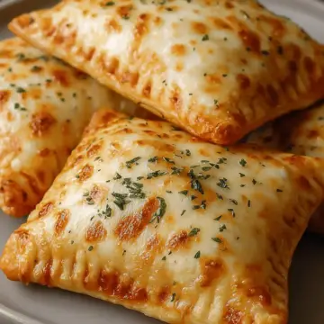 Cheesy Pizza Pockets