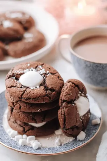 Hot Chocolate Cookies