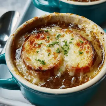 Rich and Simple French Onion Soup