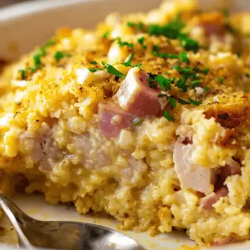 Chicken Cordon Bleu Casserole