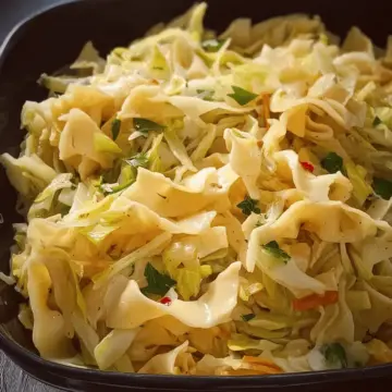 Haluski - Cabbage and Noodles