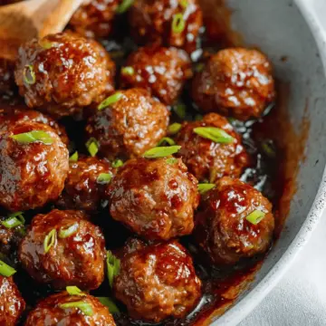 Easy Mongolian Meatballs