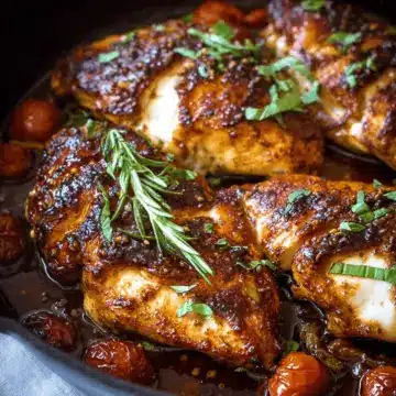One Pan Balsamic Chicken