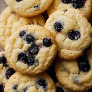 Lemon Blueberry Cookies
