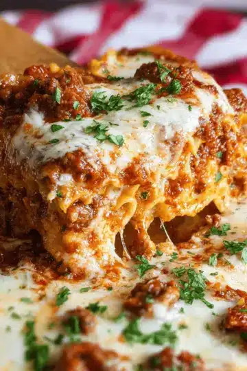 Easy Lasagna Recipe (No Boil Noodles)