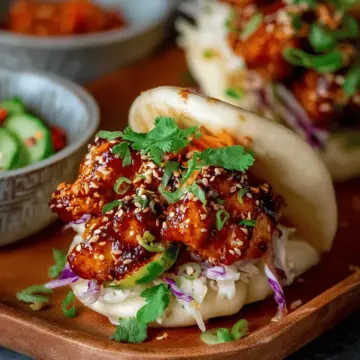 Korean Chicken Bao