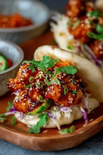 Korean Chicken Bao