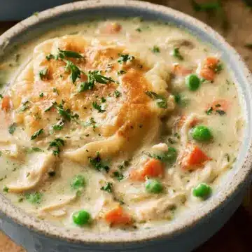 Healthy Chicken Pot Pie Soup