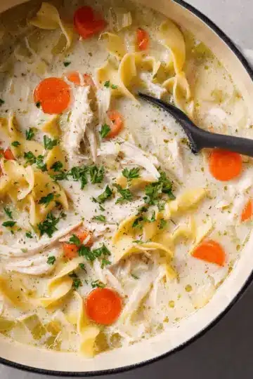 Creamy Chicken Noodle Soup