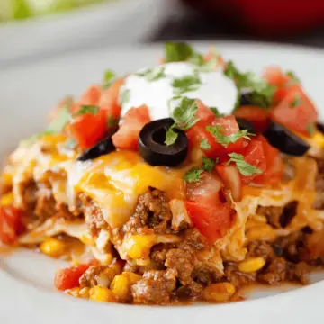 Easy Mexican Lasagna