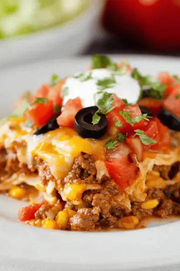 Easy Mexican Lasagna