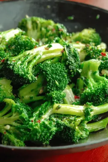 Garlicky Broccoli Stir-Fry
