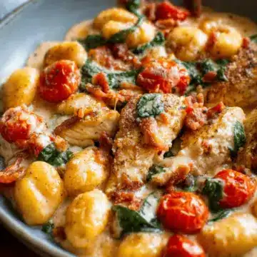 Chicken Gnocchi Skillet