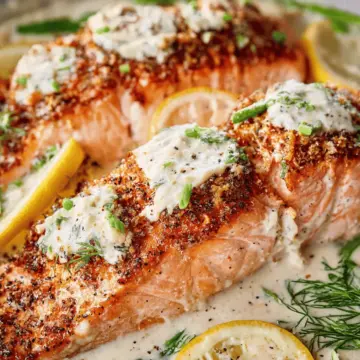 Baked Boursin Salmon