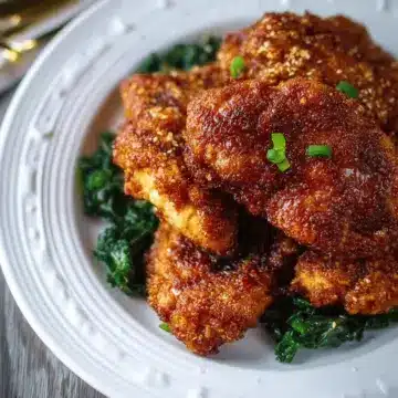 Honey Garlic Double Crunch Chicken