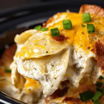 Crockpot Pierogi Casserole