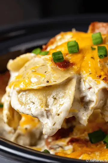 Crockpot Pierogi Casserole