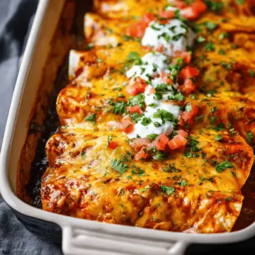 Easy Chicken Enchiladas