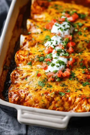 Easy Chicken Enchiladas