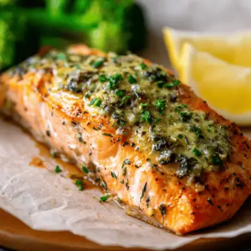 Garlic Butter Baked Salmon