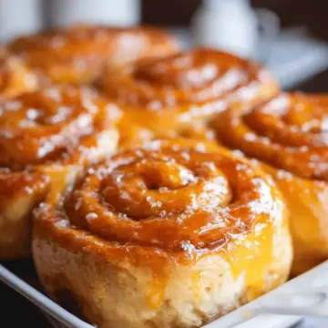 The Best Glazed Orange Sweet Rolls