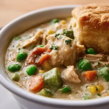 Slow Cooker Chicken Pot Pie Stew
