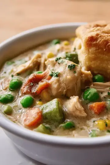 Slow Cooker Chicken Pot Pie Stew