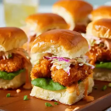 Bang Bang Chicken Sliders