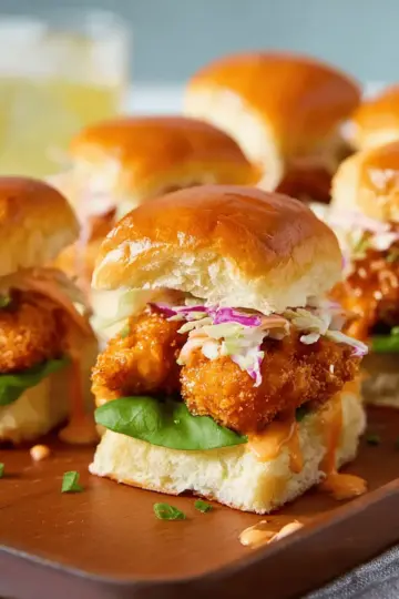 Bang Bang Chicken Sliders