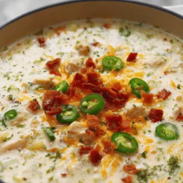 Jalapeno Popper Chicken Soup
