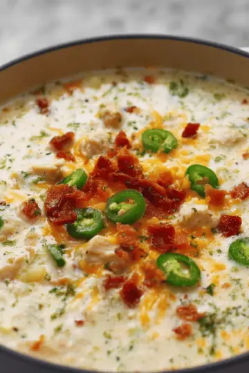 Jalapeno Popper Chicken Soup